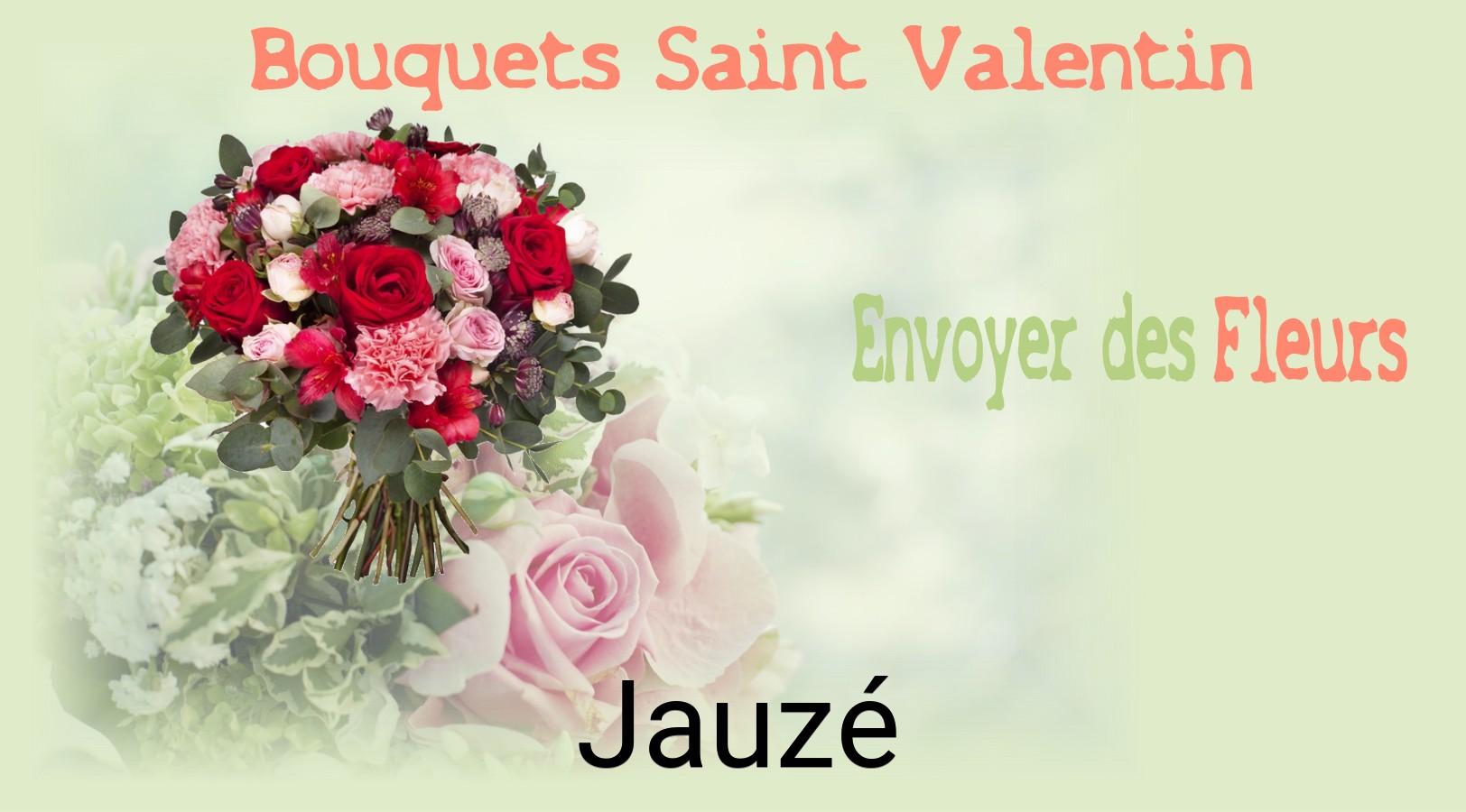 Roses de Saint-Valentin livrées à Jauzé